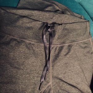 LuluLemon wide leg yoga crops